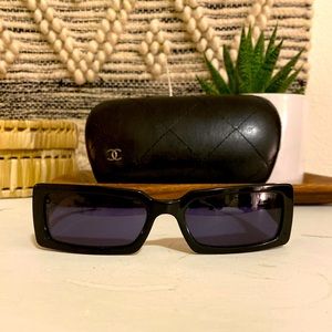 🔴SOLD🔴Chanel Vintage Sunglasses Rectangle Frames